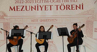 Hitit Üniversitesi Tıp Fakültesi ilk mezunlarını verdi