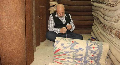 Hobi olarak başladığı keçecilik mesleğini 13 yıldır yaşatıyor