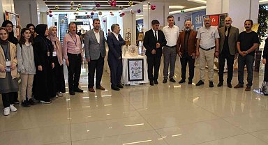 Hüsn-ü Hat ve Kaligrafi sergi açılışı gerçekleştirildi