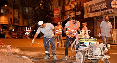 Hüsnü Karakaş'ta gece mesaisi