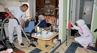 İhtiyaç sahibi vatandaşların evlerine bayram temizliği