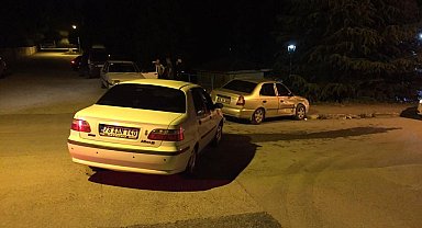 İki otomobilin çarpıştığı kazada sürücü alkollü çıktı