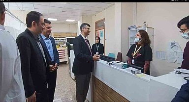 İl Sağlık Müdürü Korkmaz, Bolvadin'deki Devlet Hastanesi'nde hastaların sorunlarını dinledi