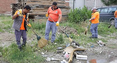 İnegöl Belediyesi Dünya Çevre Günü'nü temizlikle kutladı