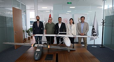 İnsansız hava aracı 'Alfa Kurt' sergilenmek üzere bir kalkınma ajansına teslim edildi