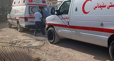 Irak'ta inşaatta vinç devrildi: 3 ölü