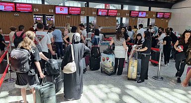 İstanbul Havalimanı'nda bayram yoğunluğu