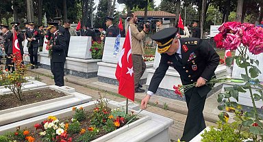Jandarma Teşkilatının 184. kuruluş yıl dönümünde şehitler anıldı