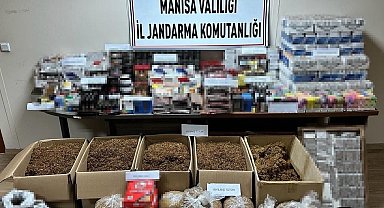 Jandarmadan kaçak tütün operasyonu