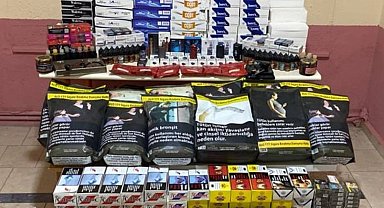 Jandarmadan kaçak tütün operasyonu