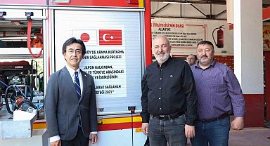 Japonya Başkonsolosu Kasahara Çiftlikköy'de