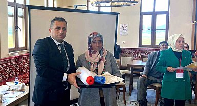 Kadın çiftçilere "Uygulamalı Süt Hijyeni Eğitimi" verildi