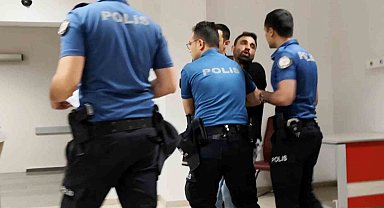 Kadını darp edip polise ecel teri döktüren alkollü şüpheli adli kontrolle serbest