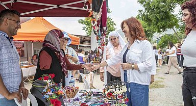 Kadınlar, Mersin Büyükşehir'in destekleriyle üretmeye devam ediyor