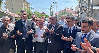 Kağızman'da doğalgaz için ilk kazma vuruldu