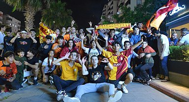 Kahramanmaraş'ta Galatasaray şampiyonluğu kutlandı