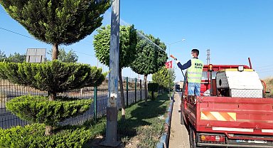 Kahta Belediye ilaçlama çalışmalarını yoğunlaştırdı