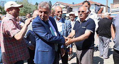 Kandilli'de doğal gaz için ilk kazma vuruldu