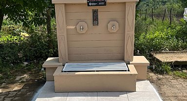 Kandıra Teksen'in lezzetli suyu ile ünlü çeşmesi yenilendi