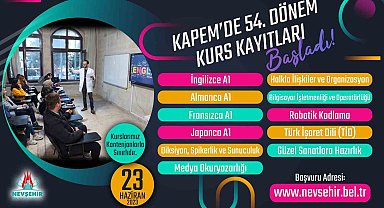 KAPEM kurs kayıtları başladı