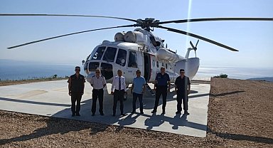Kapıdağ alevlere karşı Mi 8AMT tarafından korunacak