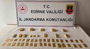 Kapıkule Sınır Kapısında 15 kilo altın ele geçirildi