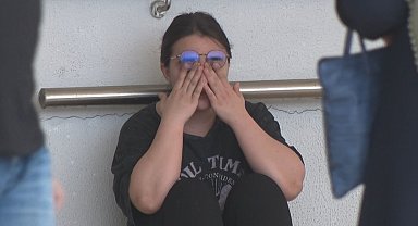 Kapının kapalı olduğunu görünce dünyası başına yıkıldı