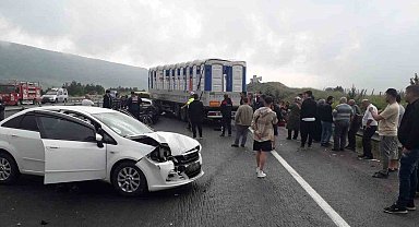 Karabük'te zincirleme trafik kazası: 10 yaralı