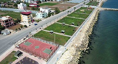 Karaduvara kazandırılan yeşil alana 'Sardalye Park' adı verilecek