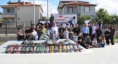 Karaman'da Dünya Kaykay Günü kutlandı