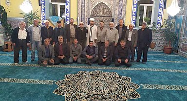 Karaören Camii imamından duygusal veda