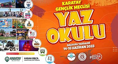 Karatay Gençlik Meclisi Yaz Okulu başvuruları başladı