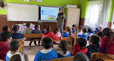 Kars'ta okullarda hijyen eğitimi veriliyor