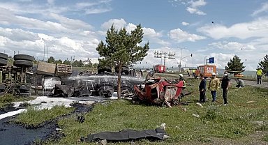 Kars'ta trafik kazası: 1 ölü