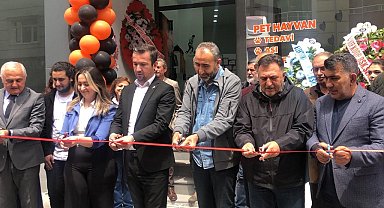 Kars'ta VHO Başkanı Ödül, Veteriner Kliniği'nin açılışını yaptı