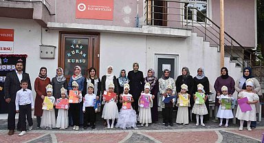 Kastamonu'da Kur'an kursları mezunlarını verdi