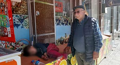 Kaybolan çocuğa esnaf sahip çıktı