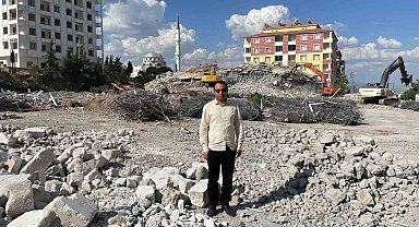 Kaymakam Partal enkaz kaldırma çalışmalarını kontrol etti