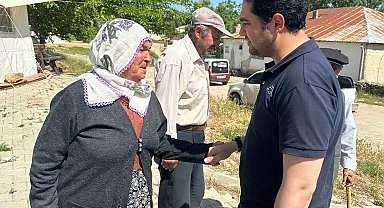 Kaymakam Seyhan, köylerde incelemelerde bulundu