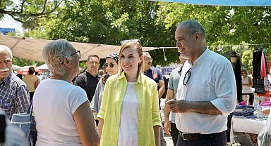 Kaymakam ve Belediye Başkanı pazarcı esnafının taleplerini dinledi