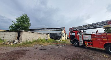 Kayseri'de fabrika yangını: Ekiplerin müdahalesi sürüyor