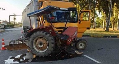 Kaza ucuz atlatıldı