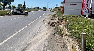 Kdz. Ereğli'de trafik kazası: 1 yaralı