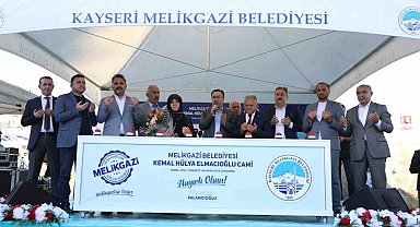 Kemal-Hülya Elmacıoğlu Cami'nin temeli atıldı