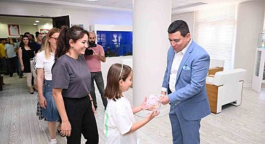 Kepez Belediyesi'nde bayramlaşma töreni