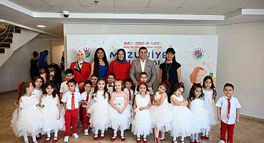 Kepez'in Nasreddin Hoca Kreşlerinde mezuniyet sevinci