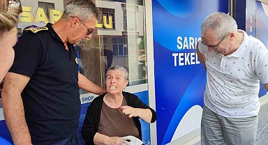 Keşan'da hayatından endişe edilen yaşlı kadın çarşıdan gelince yakınları rahat nefes aldı