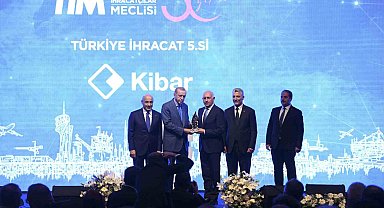Kibar Holding'e TİM İhracat Ödülü
