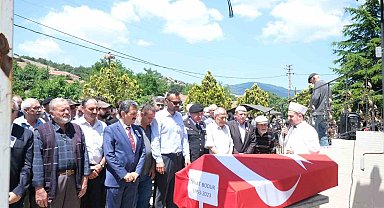 Kıbrıs gazisi son yolculuğuna uğurlandı