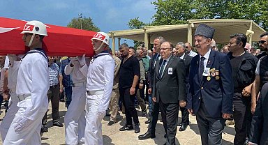 Kıbrıs gazisi son yolculuğuna uğurlandı